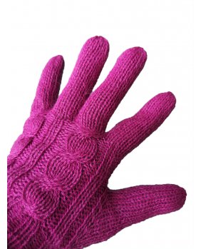 Gants Puno Violet/Gris